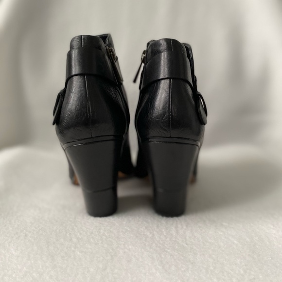 Dolce Vita Size 9 1/2 Black Leather Ankle Boots - Picture 8 of 15